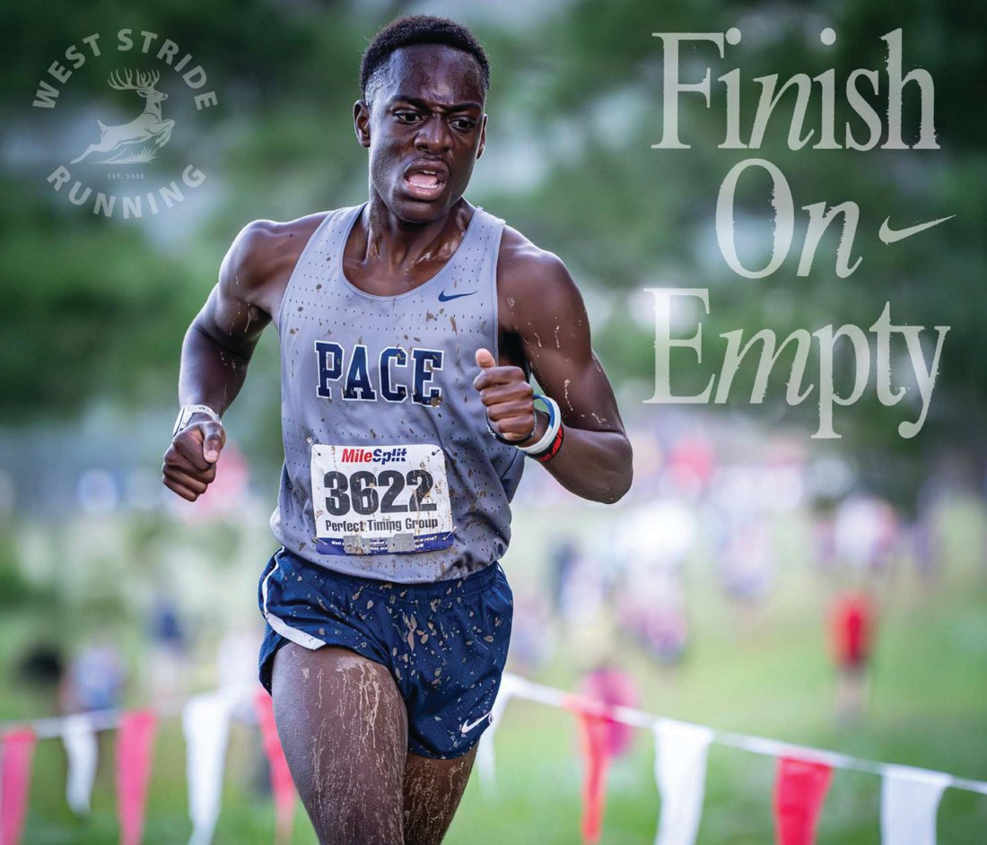 West Stride Finish On Empty campaign featuring Zachary Blackwood